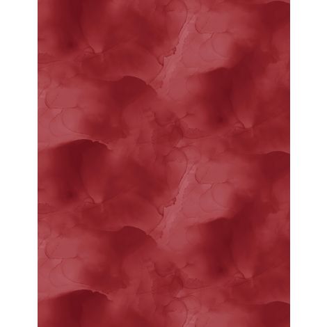 Wilmington Prints Watercolor Texture 108" Wide Back Red – sold by ¼ yard