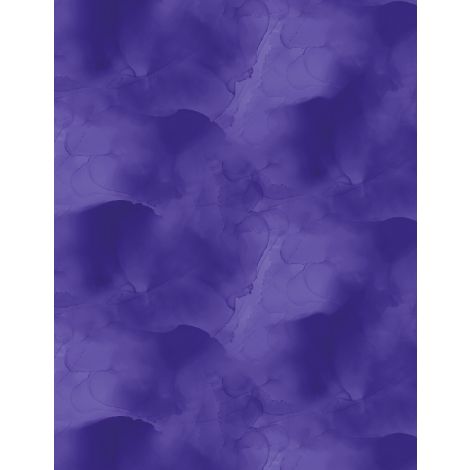 Wilmington Prints Watercolor Texture 108" Wide Back Purple  – sold by ¼ yard