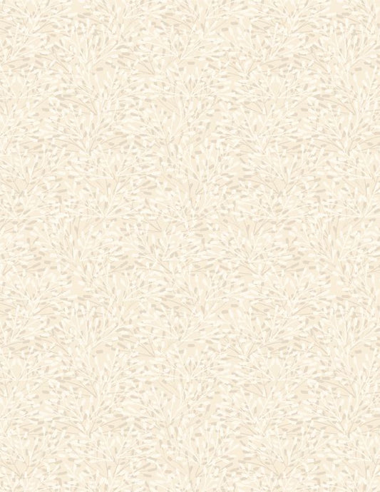 Wilmington Prints 108" Wide Backing Whimsy Cream - sold by the 1/4 yard
