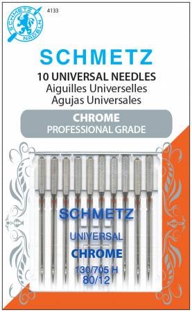 Schmetz Chrome Universal Needles 80/12