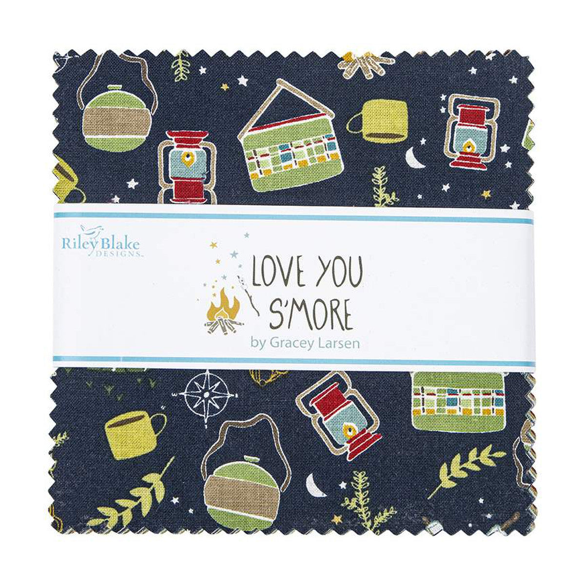 Love You Smore 5in Stacker, 42pcs by Riley Blake