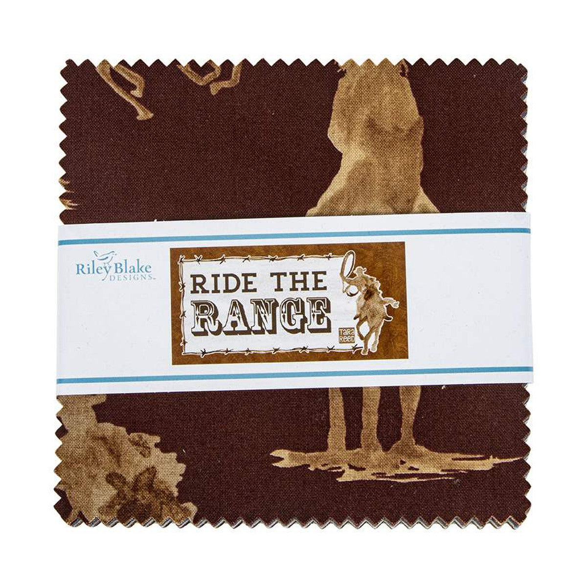 Ride The Range 5in Stacker, 42pcs by Riley Blake