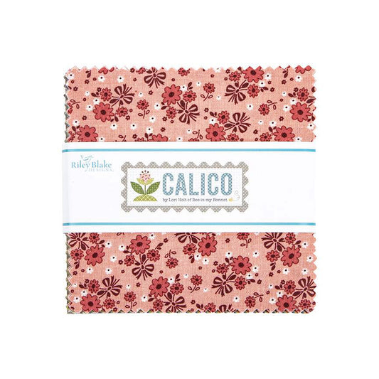 Calico 5in Stacker, 42pcs by Riley Blake