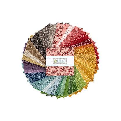 Calico 5in Stacker, 42pcs by Riley Blake