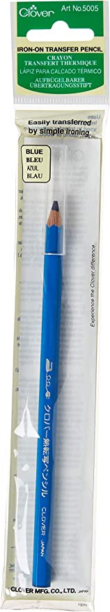 Clover Iron-On Transfer Pencil Blue