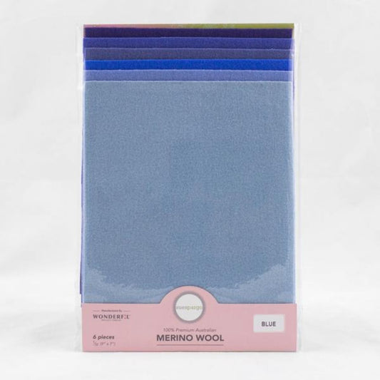 Merino Wool - Blue