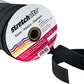 Stretchrite Flat Non-Roll Woven Polyester Elastic Spool, 1-Inch by 50-Yards, Black sold by yard
