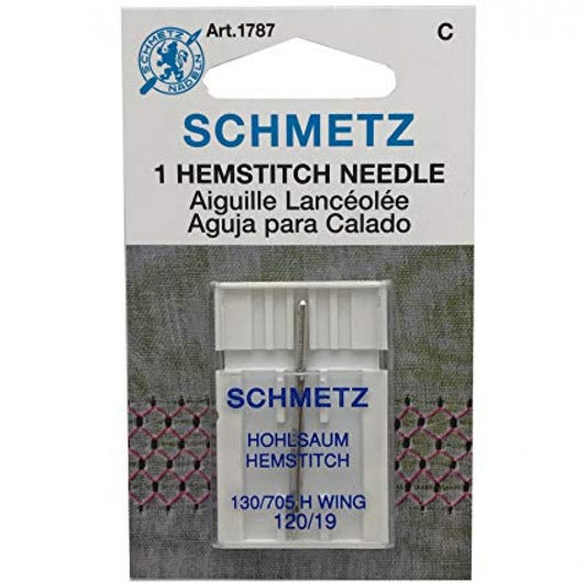 Schmetz Hemstitch (Wing) Needle 120/19