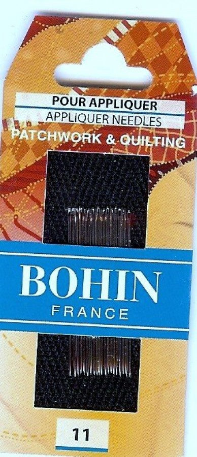 Bohin Patchwork  & Quilting Needles Size 11