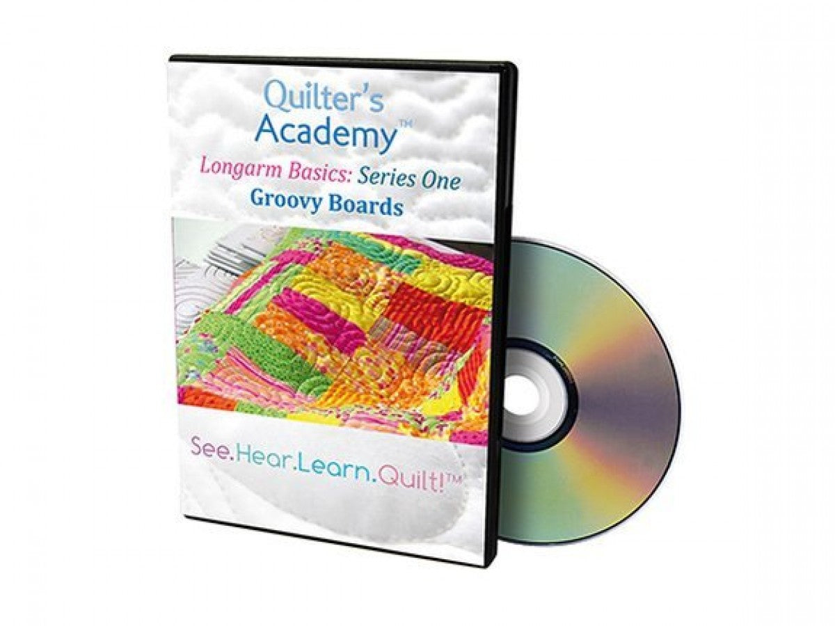 Quilter's Academy Longarm Basics: Series One Groovy Boards DVD
