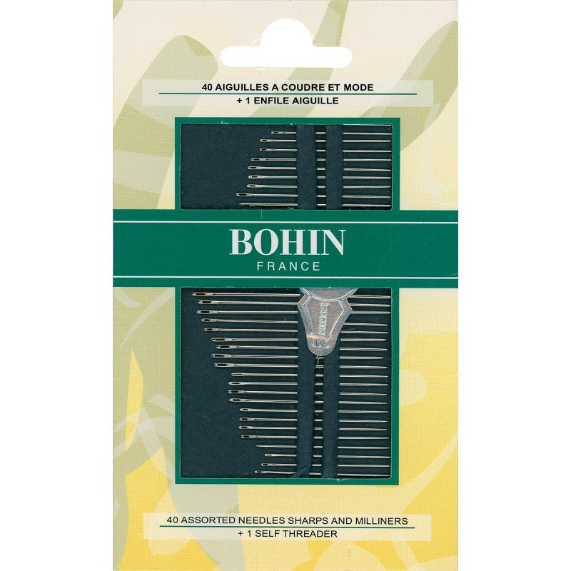 Bohin Assorted Sharps and Milliners 40ct