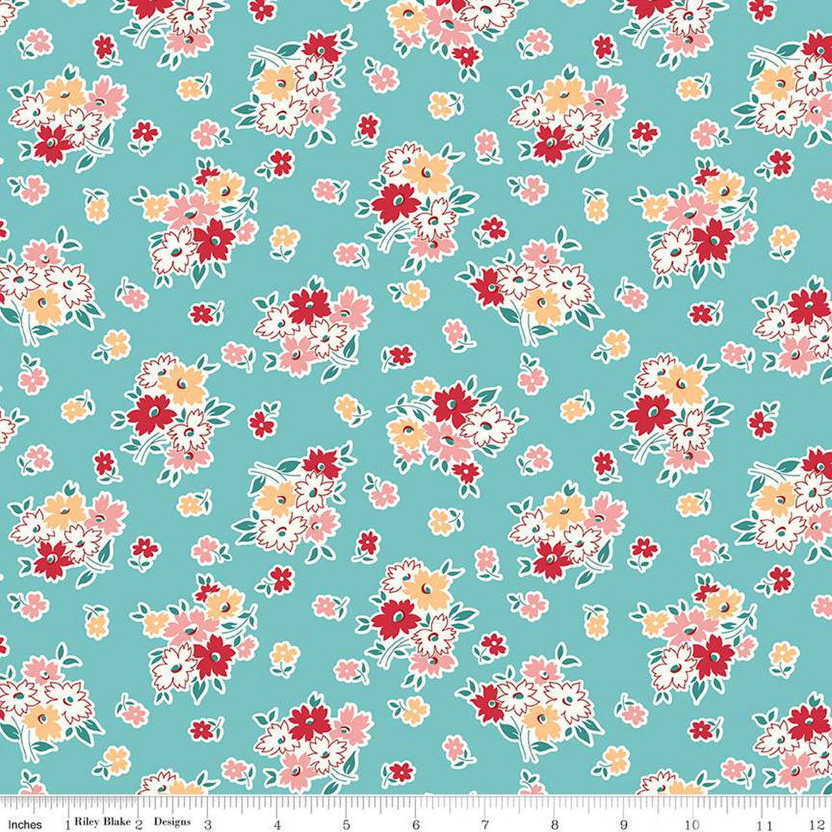 Nettie Cottage Vintage Bee by Riley Blake - Sold by the 1/4yd