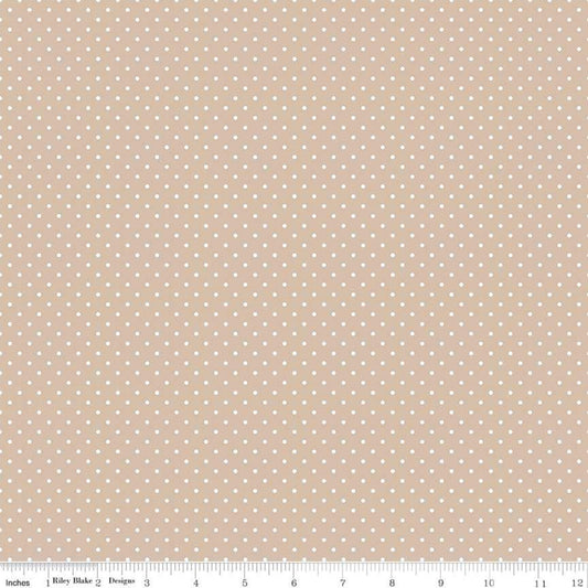 Swiss Dot by Riley Blake - Sold by the 1/4yd