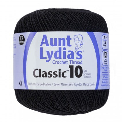 Classic Crochet Thread SZ10 - Aunt Lydias