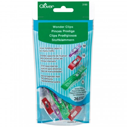 Clover Wonder Clips Assorted Sizes