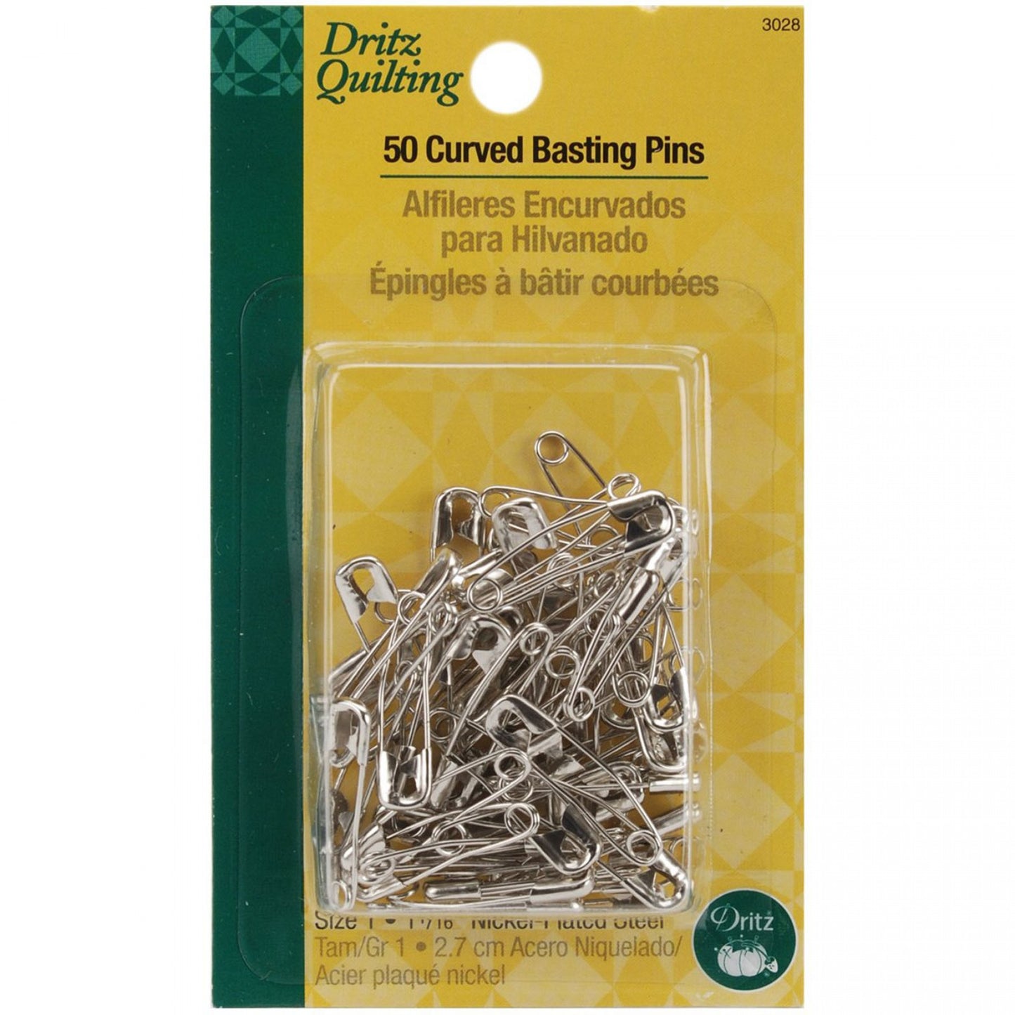 Dritz Curved Basting Pins