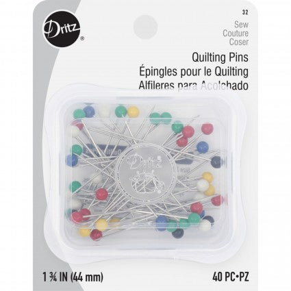 Dritz Extra Long Quilting Pins 40pc.