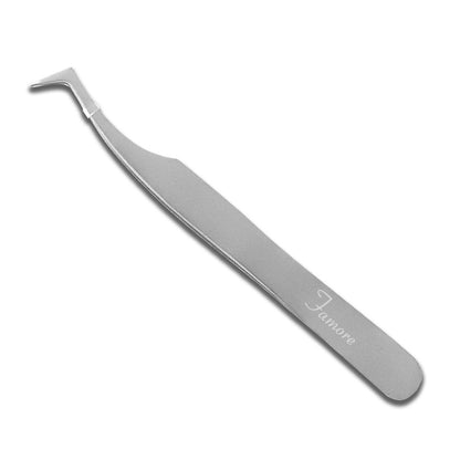 Famore Precision Angled Tweezers