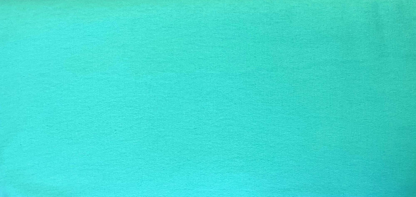 Turquoise Solid Flannel