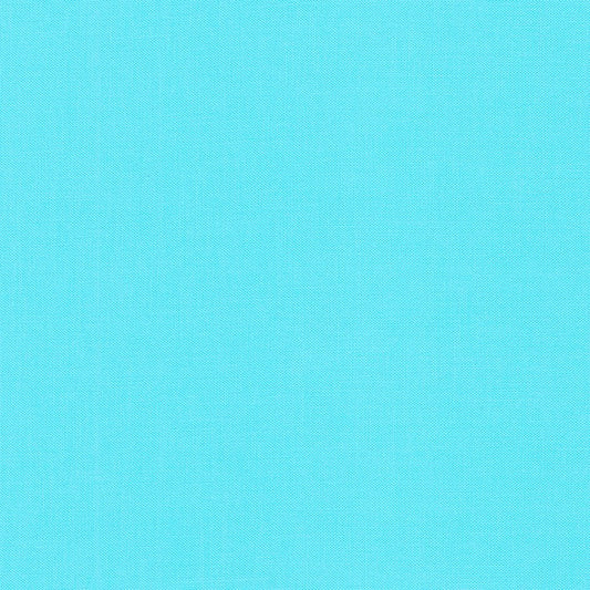 Bahama Blue Kona Solid Cotton by Robert Kaufman - Sold By 1/4yd