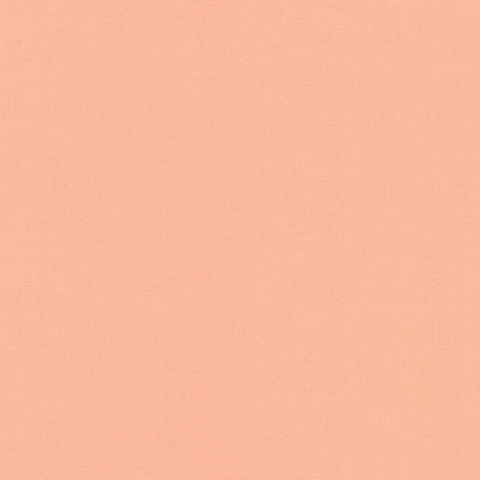 Peach Kona Solid Cotton by Robert Kaufman - Sold By 1/4yd