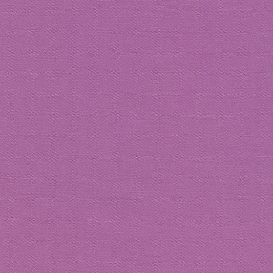 Violet Kona Solid Cotton by Robert Kaufman - Sold By 1/4yd