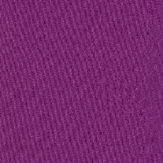 DK. Violet Kona Solid Cotton by Robert Kaufman - Sold By 1/4yd