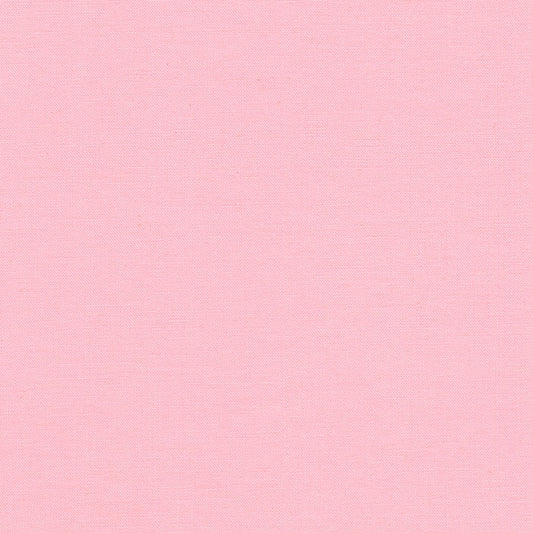 Baby Pink Kona Solid Cotton by Robert Kaufman - Sold By 1/4yd