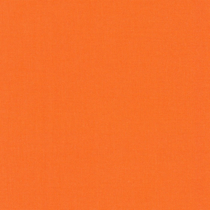 Carrot Kona Solid Cotton by Robert Kaufman - Sold By 1/4yd