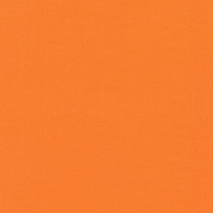 Persimmon Kona Solid Cotton by Robert Kaufman - Sold By 1/4yd