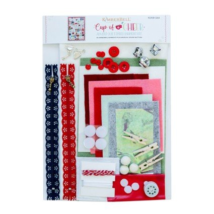 Kimber Bell Cup Of Cheer Advent Embellishment Kit