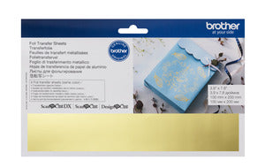 Brother Gold Foil Transfer Sheets