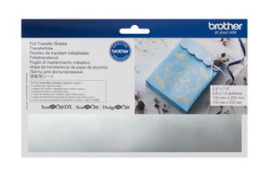Brother Silver Foil Transfer Sheets