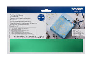 Brother Green Foil Transfer Sheets