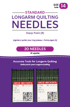 Handi Quilter Standard Longarm Needles Size 14 - 2 pack