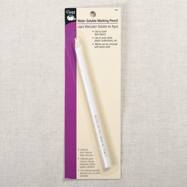 Dritz Water Soluble Marking Pencil White