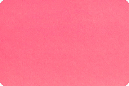 Hot Pink Solid Cuddle - sold by the 1/4 yard