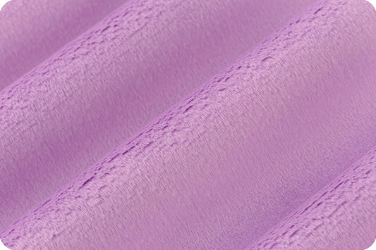 Lilac Solid Cuddle - sold by the 1/4 yard