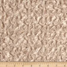 Camel Luxe Rose Cuddle – sold by ¼ yard