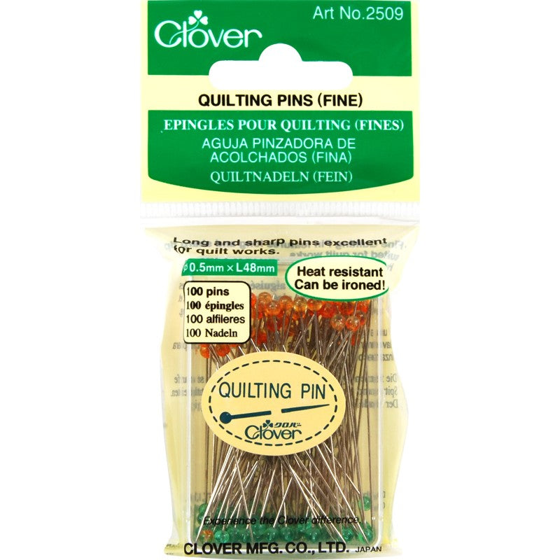Clover Quilting Pins 100 pack