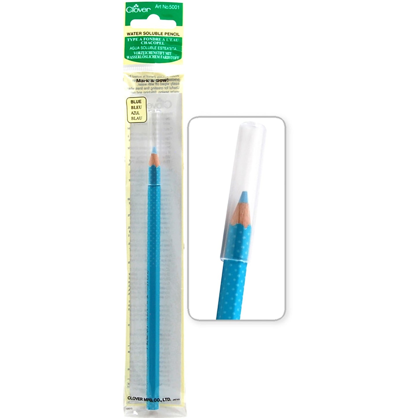 Clover Water Soluble Pencil Blue