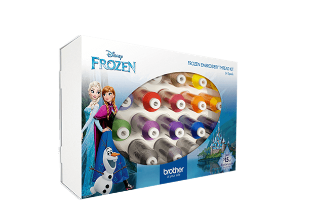 Brother Frozen Embroidery Thread Kit