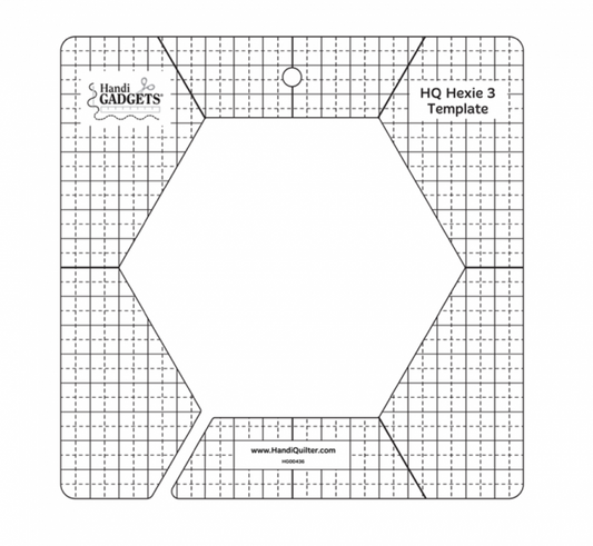 Handi Quilter Hexie 3" Template