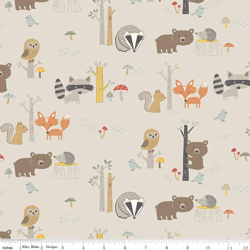 Designer Flannel by Riley Blake - Sold by the 1/4yd