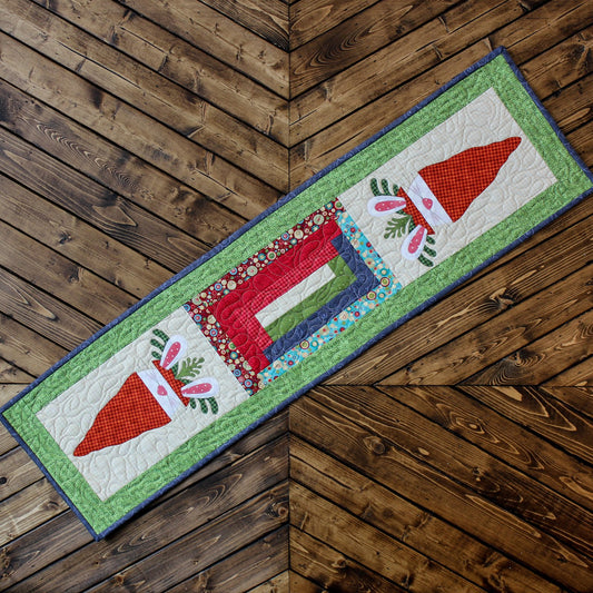 Peek-A-Boo Bunny Table Runner