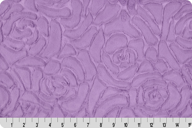 Luxe Cuddle Demi Rose Bellflower – sold by ¼ yard