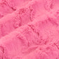 Luxe Cuddle Glacier Hot Pink - sold by the 1/4 yard