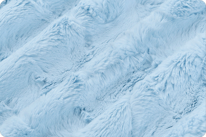 Luxe Cuddle Hide Baby Blue - sold by the 1/4 yard