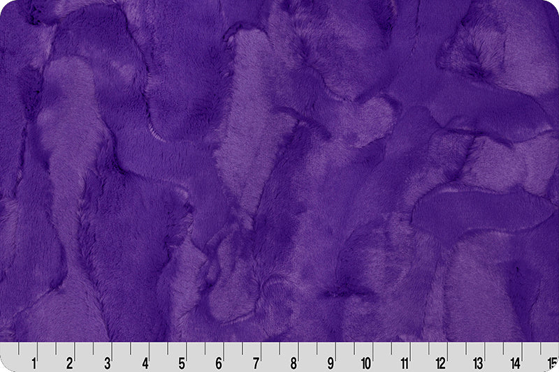 Luxe Cuddle Hide Viola - sold by the 1/4 yard