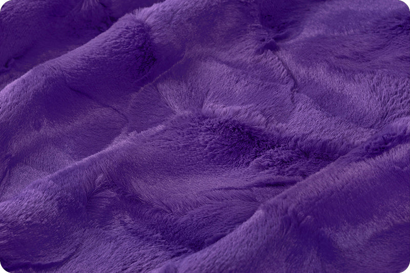 Luxe Cuddle Hide Viola - sold by the 1/4 yard